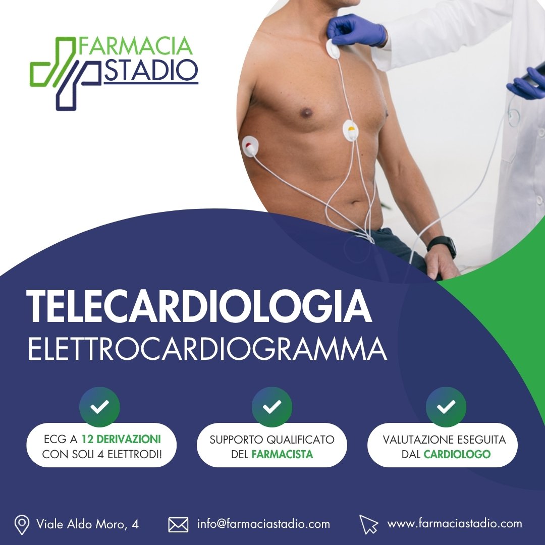 Telecardiologia: elettrocardiogramma a 12 derivazioni con 4 elettrodi