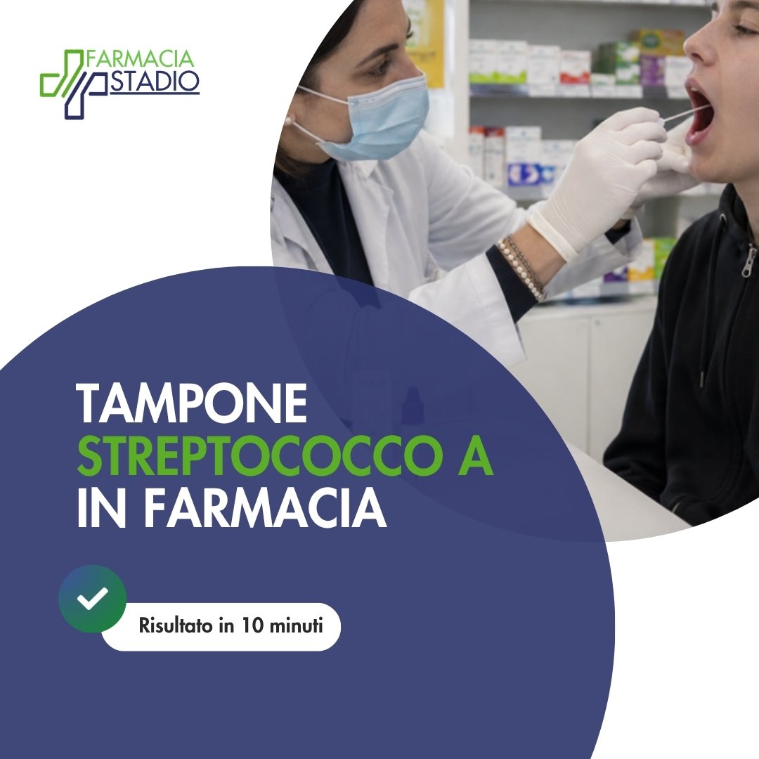 Tampone streptococco A in farmacia: risultato in 10 minuti